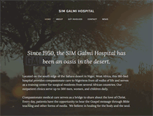 Tablet Screenshot of galmi.org